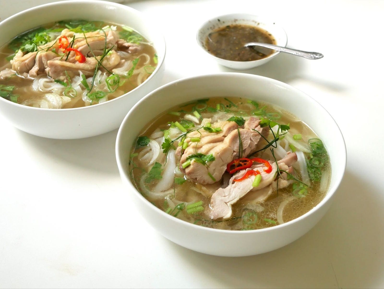 Vietnamese chicken pho